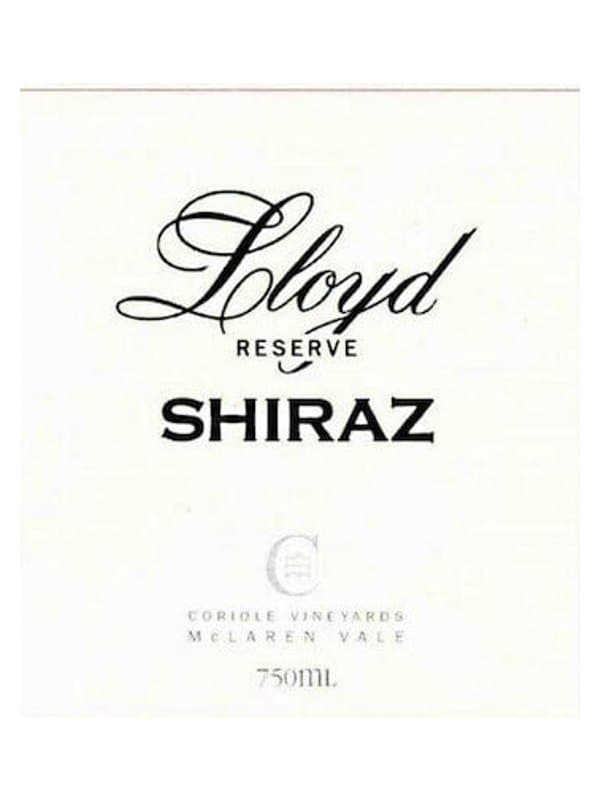 Coriole Vineyards, Lloyd Reserve Shiraz