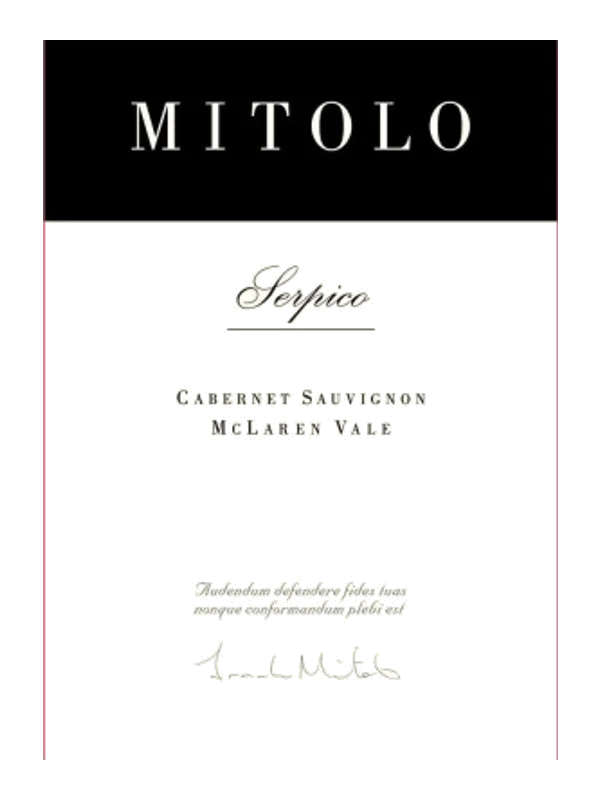 Mitolo Serpico Cabernet Sauvignon