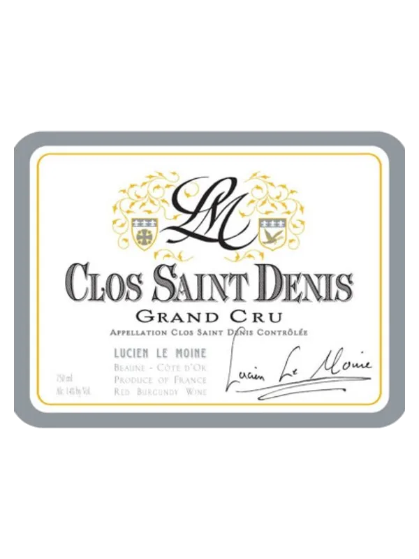 Lucien Le Moine Clos-Saint-Denis Grand Cru