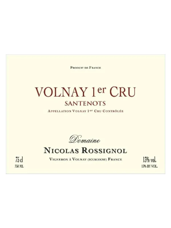 Volnay 1er Cru Santenots