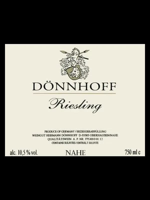 Donnhoff Riesling QbA