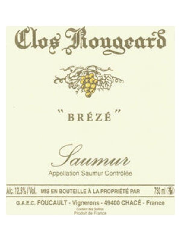 Saumur Blanc, Brézé, Clos Rougeard, Loire