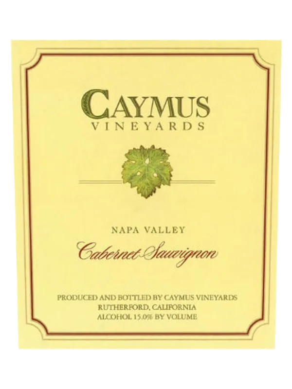 Caymus Cabernet Sauvignon