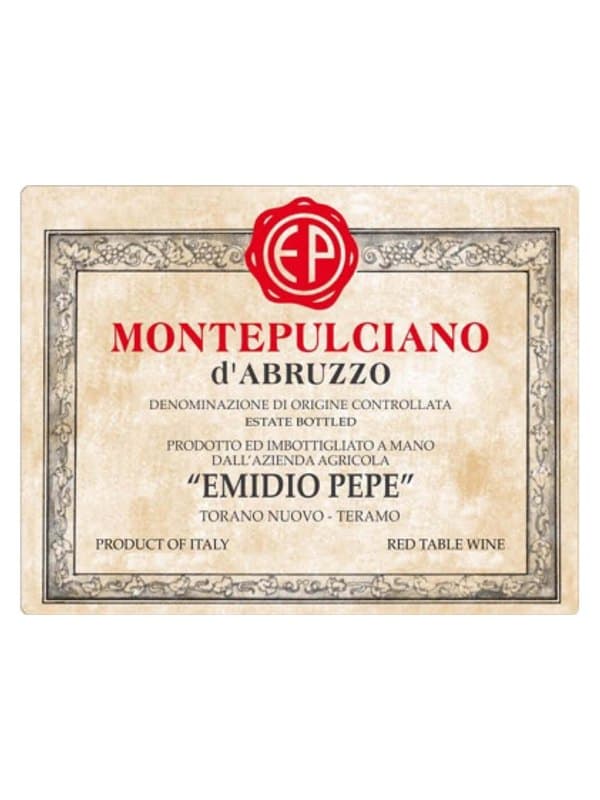 Emidio Pepe Montepulciano d'Abruzzo
