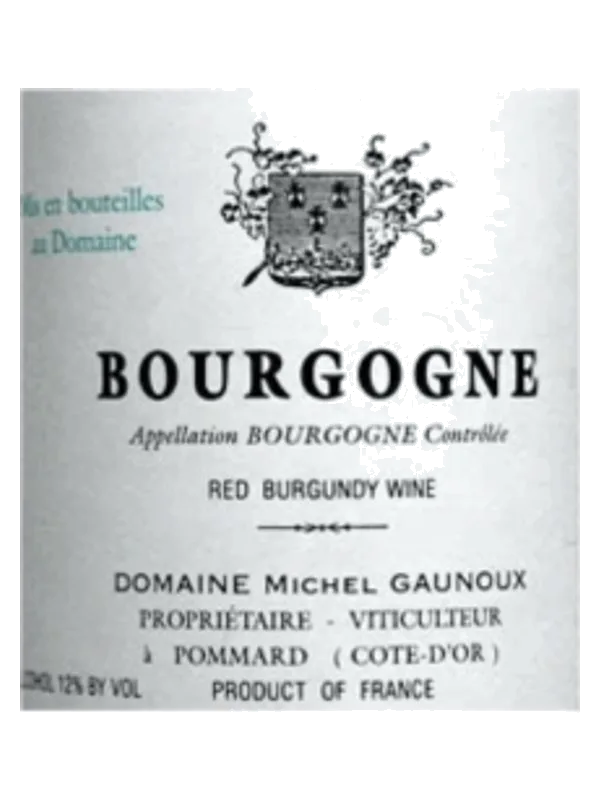 Michel Gaunoux Bourgogne Rouge