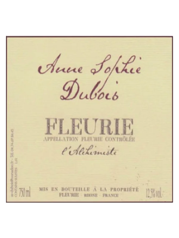 Anne Sophie Dubois Fleurie Alchimiste