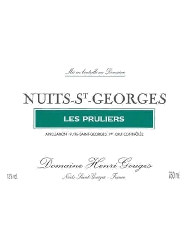 Nuits St Georges 1er Cru Les Pruliers