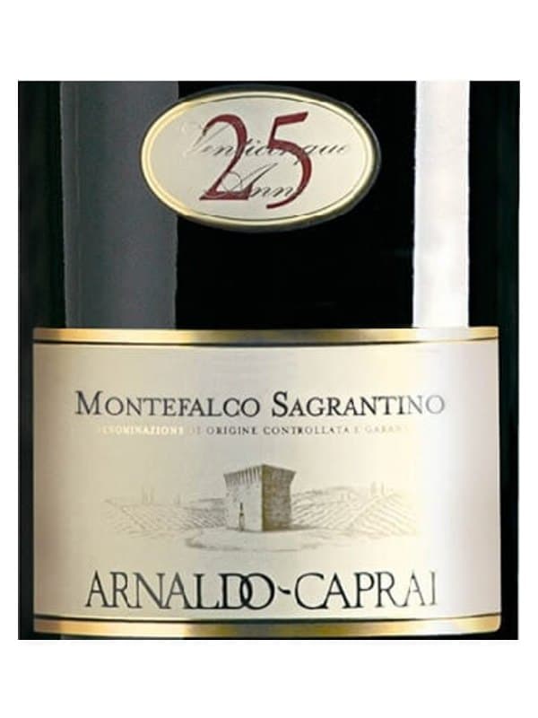 Sagrantino di Montefalco, 25 Anni