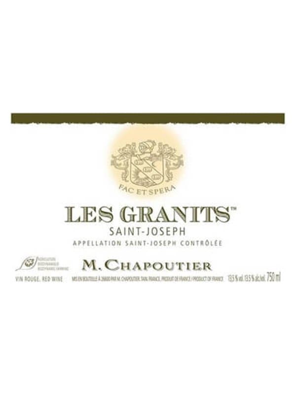 2011 St Joseph Rouge, Les Granits, M. Chapoutier