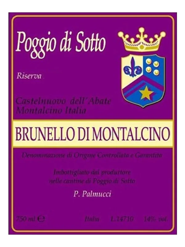 Poggio di Sotto Brunello di Montalcino Riserva