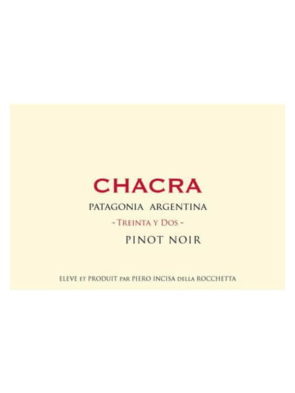 Chacra, 32, Treinta y Dos, Pinot Noir