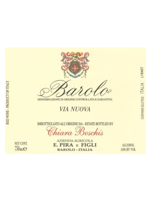 Chiara Boschis (Pira) Barolo Via Nuova