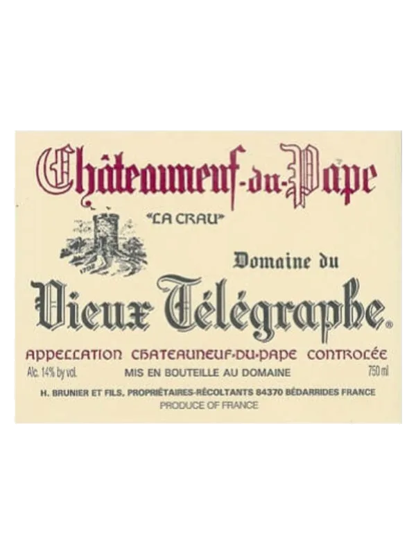 Vieux Telegraphe Chateauneuf-du-Pape Blanc