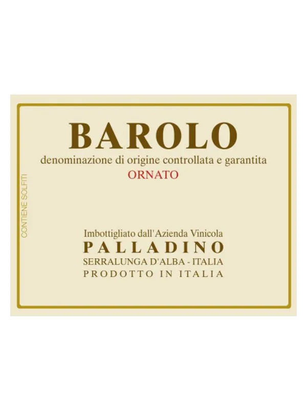 Palladino Barolo Ornato