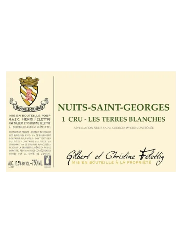Felettig Nuits Saint Georges 1er Cru Les Terres Blanches