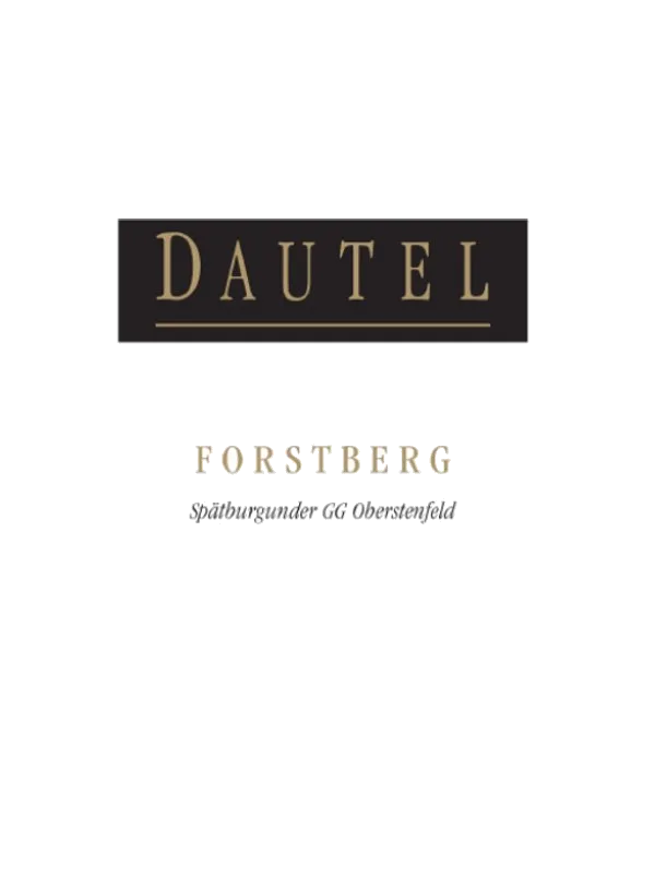 Spätburgunder, Forstberg GG