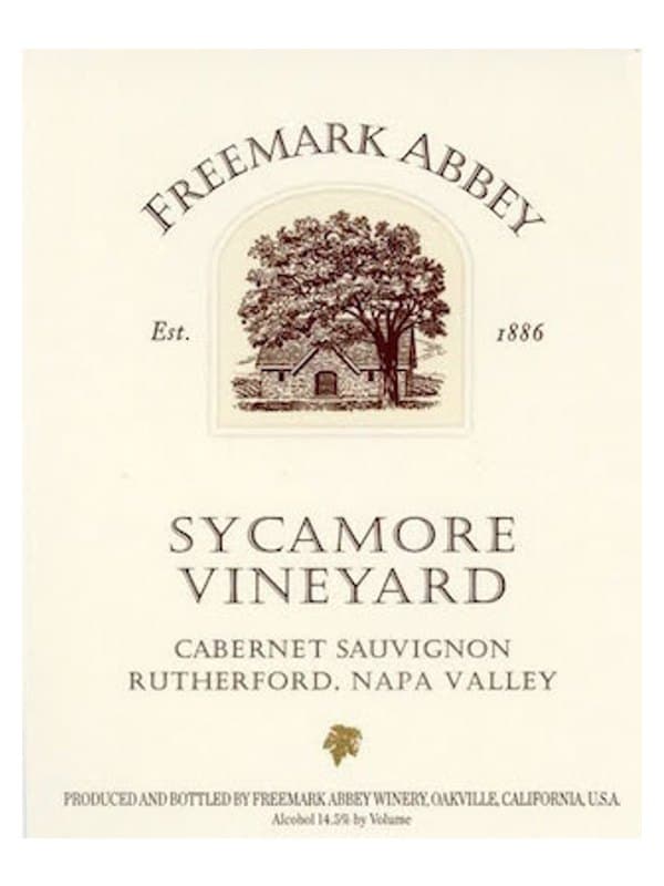 Freemark Abbey, Sycamore Vineyard Cabernet Sauvignon, Napa Valley