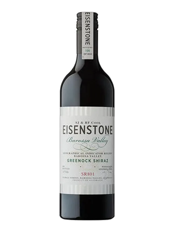 Eisenstone, Greenock Shiraz SR801, Barossa Valley